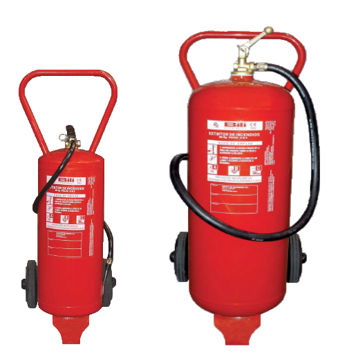 Extintores de Co2 de 25 e 50 KG